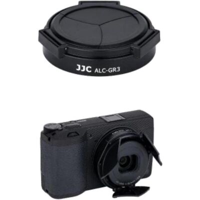 JJC ALC GR3 Auto Lens Cap (49 mm), Objektivdeckel, Schwarz JJC ALC GR3 Auto Lens Cap (49 mm), Objektivdeckel, Schwarz