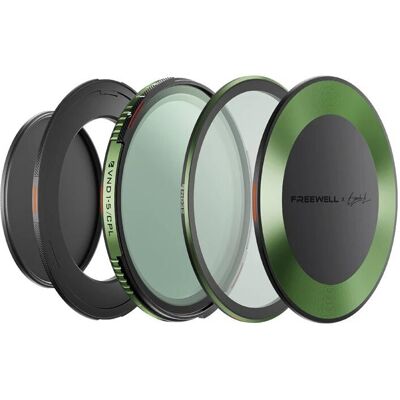 Freewell Variables ND/CPL-Filter-Set Brandon Li 67 mm (67 mm, ND- / Graufilter, Polarisationsfilter), Objektivfilter, Schwarz Freewell Variables ND/CPL-Filter-Set Brandon Li 67 mm (67 mm, ND- / Graufilter, Polarisationsfilter), Objektivfilter, Schwarz