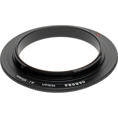 Caruba Reverse Ring Nikon AI 55mm (Objektivfilter Adapter), Objektivfilter Zubehör Caruba Reverse Ring Nikon AI 55mm (Objektivfilter Adapter), Objektivfilter Zubehör