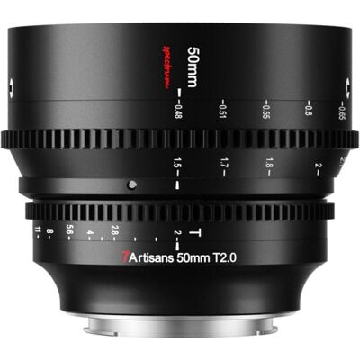 7artisans Spectrum 50mm T2.0 Nikon Z (Nikon Z, Vollformat), Objektiv, Schwarz 7artisans Spectrum 50mm T2.0 Nikon Z (Nikon Z, Vollformat), Objektiv, Schwarz