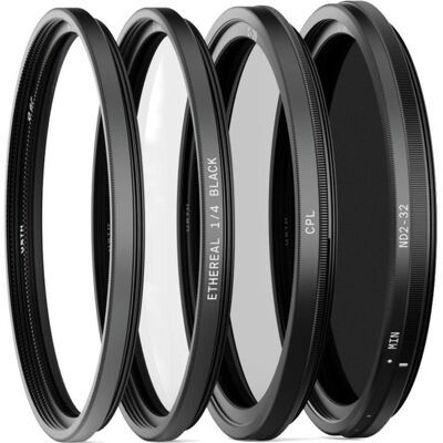 Urth 72mm Cinematic Filter Kit Plus+ (UV, CPL, ND32, Ethereal 1/4 Black Mist) (72 mm, Black Mist Filter, ND- / Graufilter, Polarisationsfilter, UV-Filter), Objektivfilter, Schwarz Urth 72mm Cinematic Filter Kit Plus+ (UV, CPL, ND32, Ethereal 1/4 Black Mist) (72 mm, Black Mist Filter, ND- / Graufilter, Polarisationsfilter, UV-Filter), Objektivfilter, Schwarz