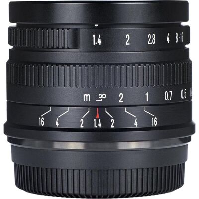 7artisans Festbrennweite 35 mm F/1.4 Nikon Z (Nikon Z, APS-C / DX), Objektiv, Schwarz 7artisans Festbrennweite 35 mm F/1.4 Nikon Z (Nikon Z, APS-C / DX), Objektiv, Schwarz
