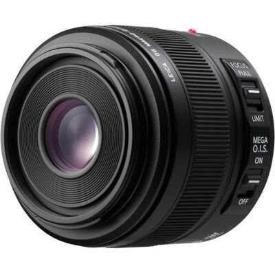 Panasonic 45mm f/2.8 Leica DG Macro Elmarit Mega OIS (Micro Four Thirds, Micro Four Thirds), Objektiv, Schwarz Panasonic 45mm f/2.8 Leica DG Macro Elmarit Mega OIS (Micro Four Thirds, Micro Four Thirds), Objektiv, Schwarz