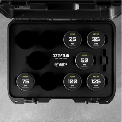 Dzofilm Vespid Prime Kit (Canon EF, PL, Vollformat), Objektiv, Schwarz Dzofilm Vespid Prime Kit (Canon EF, PL, Vollformat), Objektiv, Schwarz
