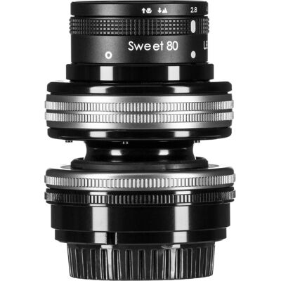 Lensbaby Composer Pro II inkl. Sweet 80 Sony E-Mount (Sony E, APS-C / DX, Vollformat), Objektiv, Schwarz Lensbaby Composer Pro II inkl. Sweet 80 Sony E-Mount (Sony E, APS-C / DX, Vollformat), Objektiv, Schwarz