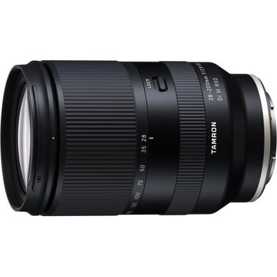 Tamron AF 28-200mm f/2.8-5.6 Di III RXD, Sony E (Sony E, Vollformat), Objektiv, Schwarz Tamron AF 28-200mm f/2.8-5.6 Di III RXD, Sony E (Sony E, Vollformat), Objektiv, Schwarz