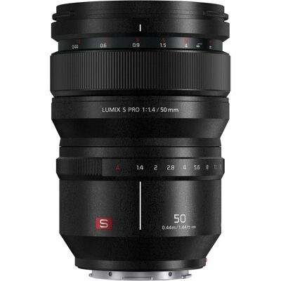 Panasonic Lumix S Pro 50mm f/1.4 (Leica L, Vollformat), Objektiv, Schwarz Panasonic Lumix S Pro 50mm f/1.4 (Leica L, Vollformat), Objektiv, Schwarz