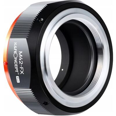 K&F Concept Kf Adapteris K&f Pro Fuji Fujifilm X X-mount Na M42 / Kf06.434, Objektivadapter, Schwarz K&F Concept Kf Adapteris K&f Pro Fuji Fujifilm X X-mount Na M42 / Kf06.434, Objektivadapter, Schwarz
