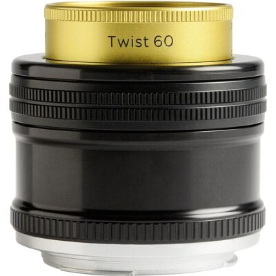 Lensbaby Twist 60 (Canon EF, APS-C / DX), Objektiv, Schwarz Lensbaby Twist 60 (Canon EF, APS-C / DX), Objektiv, Schwarz