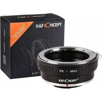 K&F Concept Kf Adapter Panasonic M 4/3 M4/3 Micro 4/3 Na Pentax K / Kf06.089, Objektivadapter, Schwarz K&F Concept Kf Adapter Panasonic M 4/3 M4/3 Micro 4/3 Na Pentax K / Kf06.089, Objektivadapter, Schwarz