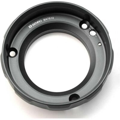 Benro Bowl Adapter 75-100mm For Mammoth (BA7510) (018BA751000000) (UV-Filter), Objektivfilter, Schwarz Benro Bowl Adapter 75-100mm For Mammoth (BA7510) (018BA751000000) (UV-Filter), Objektivfilter, Schwarz
