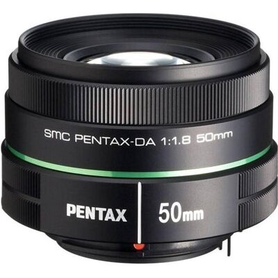 SMC DA 50mm f/1.8 (Pentax K, APS-C / DX), Objektiv, Schwarz SMC DA 50mm f/1.8 (Pentax K, APS-C / DX), Objektiv, Schwarz