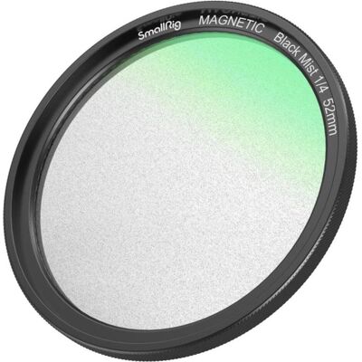 SmallRig 4217 MagEase Magnetic 1/4 Effect Black Mist Filter Kit (52mm), Objektivfilter, Schwarz SmallRig 4217 MagEase Magnetic 1/4 Effect Black Mist Filter Kit (52mm), Objektivfilter, Schwarz