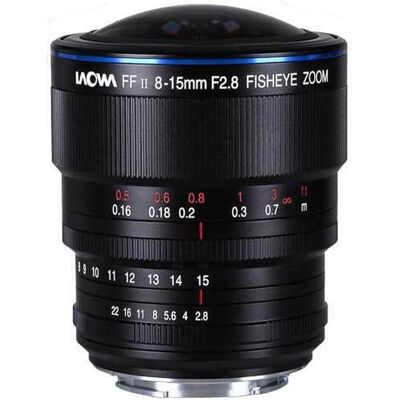 Laowa 8-15mm f/2.8 FF Zoom Fisheye (Sony E, Vollformat), Objektiv, Schwarz Laowa 8-15mm f/2.8 FF Zoom Fisheye (Sony E, Vollformat), Objektiv, Schwarz