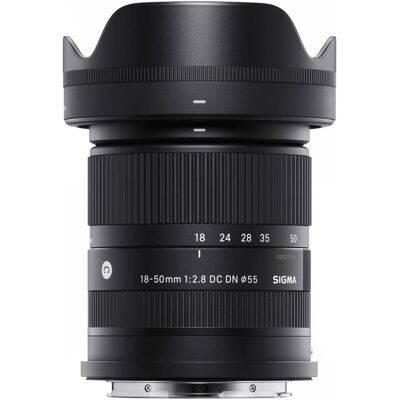 Sigma 18-50mm f/2.8 DC DN Contemporary, Canon RF (Canon RF, APS-C / DX), Objektiv, Schwarz Sigma 18-50mm f/2.8 DC DN Contemporary, Canon RF (Canon RF, APS-C / DX), Objektiv, Schwarz
