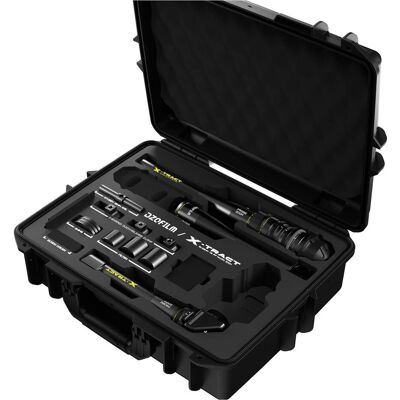 Dzofilm X-TRACT 18-28mm 0/90/360° Kit (L-Mount), Objektiv, Schwarz Dzofilm X-TRACT 18-28mm 0/90/360° Kit (L-Mount), Objektiv, Schwarz