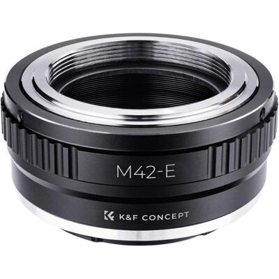 K&F Concept Bajonettadapter - M42 / Sony E, Objektivadapter K&F Concept Bajonettadapter - M42 / Sony E, Objektivadapter