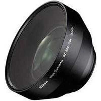 Nikon WC-EC80 Wide Angle Converter (Weitwinkelkonverter), Objektivkonverter, Schwarz Nikon WC-EC80 Wide Angle Converter (Weitwinkelkonverter), Objektivkonverter, Schwarz