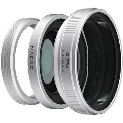 Freewell FW-FU-XMWA-B Fuji X100VI/X100V 2-in-2 Wide Angle & Macro Lens Black, Objektiv, Schwarz Freewell FW-FU-XMWA-B Fuji X100VI/X100V 2-in-2 Wide Angle & Macro Lens Black, Objektiv, Schwarz