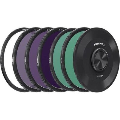 Freewell M2 Series Quick Swap (77 mm, ND- / Graufilter, UV-Filter), Objektivfilter, Schwarz Freewell M2 Series Quick Swap (77 mm, ND- / Graufilter, UV-Filter), Objektivfilter, Schwarz