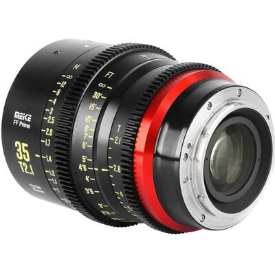 Meike MK 35mm T2.1 FF EF Mount (Canon EF, Vollformat), Objektiv, Schwarz Meike MK 35mm T2.1 FF EF Mount (Canon EF, Vollformat), Objektiv, Schwarz