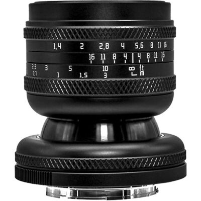 AstrHori Full Frame 50mm F1.4 Tilt Lens with Leica/Panasonic/Sigma L mount (black) (Leica L, Vollformat), Objektiv, Schwarz AstrHori Full Frame 50mm F1.4 Tilt Lens with Leica/Panasonic/Sigma L mount (black) (Leica L, Vollformat), Objektiv, Schwarz