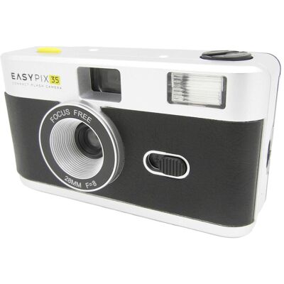 Easypix 35, Analogkamera, Schwarz, Silber Easypix 35, Analogkamera, Schwarz, Silber