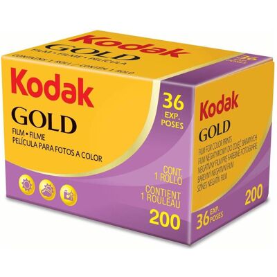 Kodak Gold, Analogfilm, Gold Kodak Gold, Analogfilm, Gold