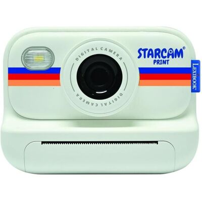 Lexibook Fotocamera Stampa Diretta HD Starcam, Sofortbildkamera, Weiss Lexibook Fotocamera Stampa Diretta HD Starcam, Sofortbildkamera, Weiss
