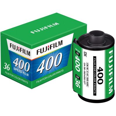 Fujifilm Superia 400 135-36, Analogfilm, Grün Fujifilm Superia 400 135-36, Analogfilm, Grün