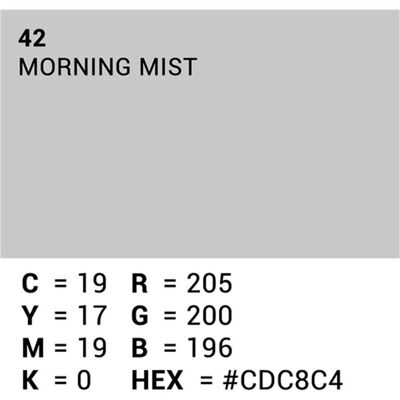 Superior Hintergrundpapier 42 Morning Mist 1,35 x 11m Superior Hintergrundpapier 42 Morning Mist 1,35 x 11m