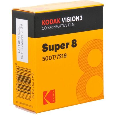 Kodak Vision3 Super8 500T/7219, Analogfilm Kodak Vision3 Super8 500T/7219, Analogfilm