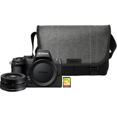 Nikon Z 50II - Systeemcamera - + NIKKOR Z 16-50mm lens + tas + 16GB SD (16 - 50 mm, 20.90 Mpx, APS-C / DX), Kamera Nikon Z 50II - Systeemcamera - + NIKKOR Z 16-50mm lens + tas + 16GB SD (16 - 50 mm, 20.90 Mpx, APS-C / DX), Kamera