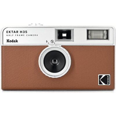 Kodak Ektar H35 Filmkamera Braun, Analogkamera, Braun Kodak Ektar H35 Filmkamera Braun, Analogkamera, Braun