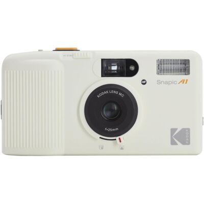 Kodak Snapic A1 35mm Film Camera, Analogkamera, Weiss Kodak Snapic A1 35mm Film Camera, Analogkamera, Weiss