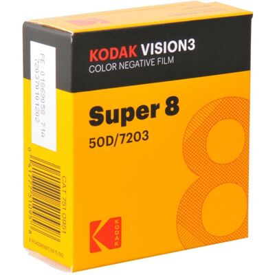 Kodak S8 Vision3 50D, Analogfilm Kodak S8 Vision3 50D, Analogfilm
