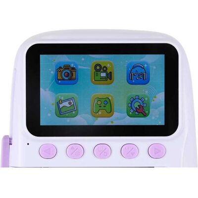 Kik Digitale Sofortbildkamera 16x 128GB Kassetten Marker lila, Sofortbildkamera, Violett Kik Digitale Sofortbildkamera 16x 128GB Kassetten Marker lila, Sofortbildkamera, Violett