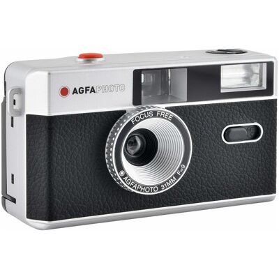 Agfaphoto Reusable Photo Camera 35mm, Analogkamera, Schwarz Agfaphoto Reusable Photo Camera 35mm, Analogkamera, Schwarz