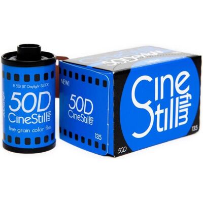 Cinestill 50Daylight Color Negative Film – ISO 50 – 35 mm x 36 Exp – Daylight Balanced 5500K, Analogfilm, Mehrfarbig Cinestill 50Daylight Color Negative Film – ISO 50 – 35 mm x 36 Exp – Daylight Balanced 5500K, Analogfilm, Mehrfarbig