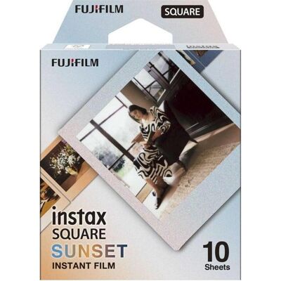 Fujifilm - Instax Square Film 1x10 Shots, Sofortbildfilm Fujifilm - Instax Square Film 1x10 Shots, Sofortbildfilm