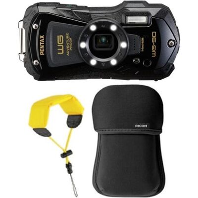 Pentax WG-90 Black Kit (213500) (28 - 140 mm, 16 Mpx), Kamera, Schwarz Pentax WG-90 Black Kit (213500) (28 - 140 mm, 16 Mpx), Kamera, Schwarz
