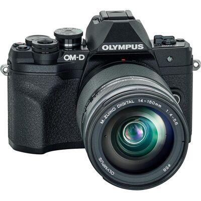 Olympus E-M10 Mark IV + 14-150mm (14 - 150 mm, 20.30 Mpx, 4/3), Kamera, Schwarz Olympus E-M10 Mark IV + 14-150mm (14 - 150 mm, 20.30 Mpx, 4/3), Kamera, Schwarz