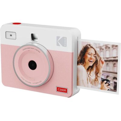 Kodak Mini Shot3 Retro 4Pass 2in1 camera & printer - pink, Sofortbildkamera, Pink Kodak Mini Shot3 Retro 4Pass 2in1 camera & printer - pink, Sofortbildkamera, Pink