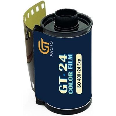 GT Photo GT 24 400 ASA 135-24 Kleinbildfilm 1 St., Analogfilm, Mehrfarbig GT Photo GT 24 400 ASA 135-24 Kleinbildfilm 1 St., Analogfilm, Mehrfarbig