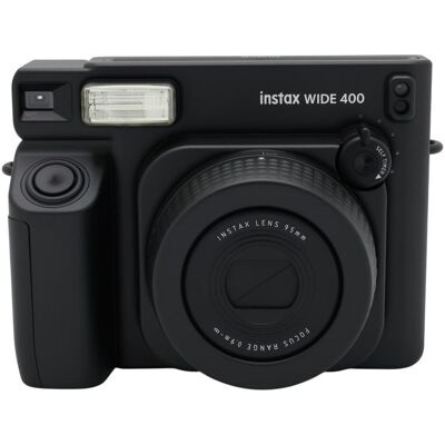 Fujifilm Instax Wide 400, Sofortbildkamera, Schwarz Fujifilm Instax Wide 400, Sofortbildkamera, Schwarz