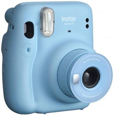 Fujifilm Instax Mini 11, Sofortbildkamera, Blau Fujifilm Instax Mini 11, Sofortbildkamera, Blau
