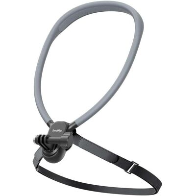 SmallRig Neck Mount für Action-Kameras, Action Cam Zubehör, Schwarz, Grau SmallRig Neck Mount für Action-Kameras, Action Cam Zubehör, Schwarz, Grau