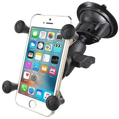 Rammount RAM Mounts RAM-B-166-A-UN7U - Handy/Smartphone - Fahrrad / Auto - Schwarz, Smartphone Halterung, Schwarz Rammount RAM Mounts RAM-B-166-A-UN7U - Handy/Smartphone - Fahrrad / Auto - Schwarz, Smartphone Halterung, Schwarz