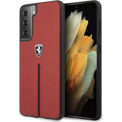 Acer Ferrari S21 Roter Leder Smartphone-Hülle - Hardcase Acer Ferrari S21 Roter Leder Smartphone-Hülle - Hardcase