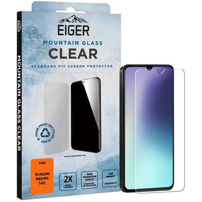 Eiger Schutzglas 3D Xiaomi Redmi 14C (Xiaomi Redmi 14C), Smartphone Schutzfolie, Transparent Eiger Schutzglas 3D Xiaomi Redmi 14C (Xiaomi Redmi 14C), Smartphone Schutzfolie, Transparent